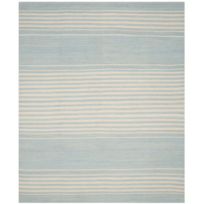 Ralph Lauren Bluff Point Stripe Wool Striped Rug