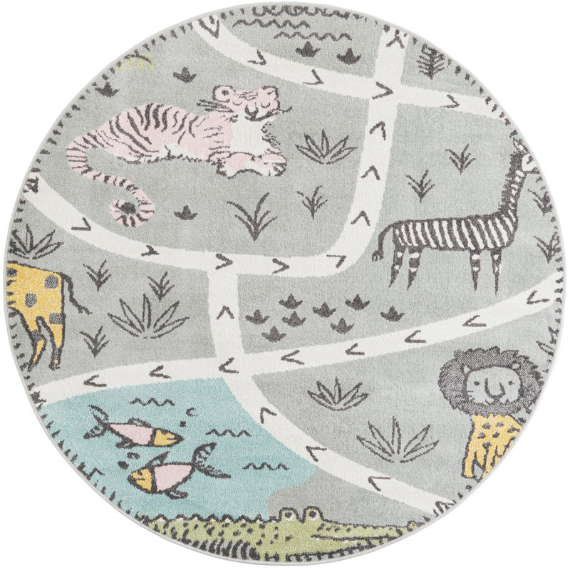 Whimsy Rug, Round 6'1" 
