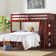 Beckford Twin Over Full L-Shaped Loft Bed with 6 Drawer Chest