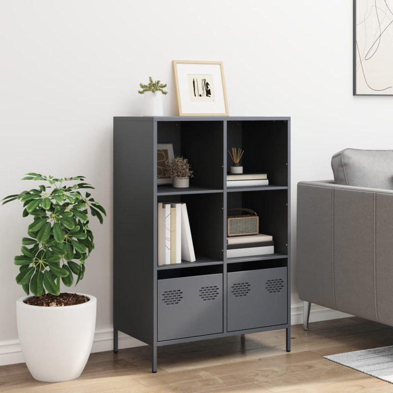 Shuab 68cm Sideboard, Anthracite