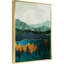 Montagne - peinture à cadre flottant sur toile-816571463