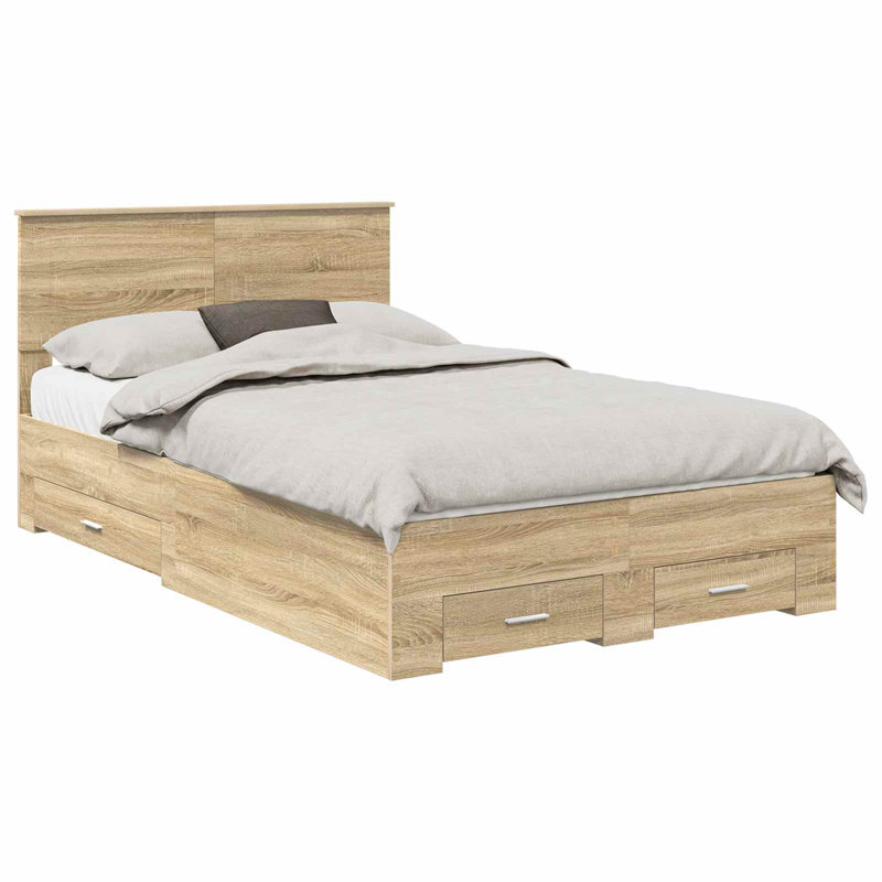Bed, Sonoma Oak, Double (4'6)