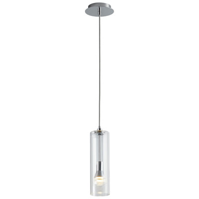 Luminaire suspendu cylindrique à 1 lumière DEL Arlingham