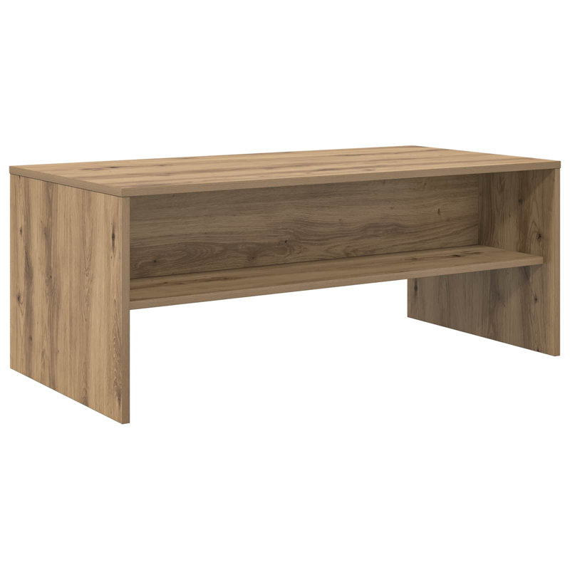 Coffee Table with Storage, Artisan Oak
