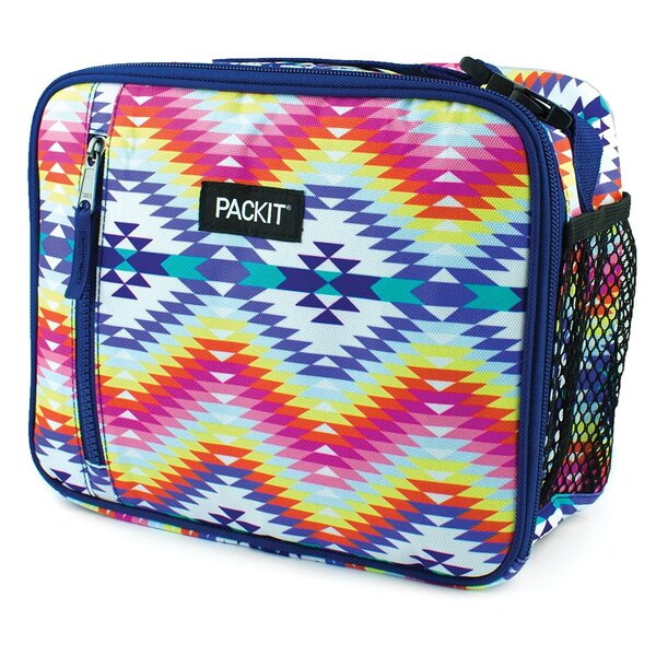 PackIt Freezable Classic Lunch Box, Paper Triangles