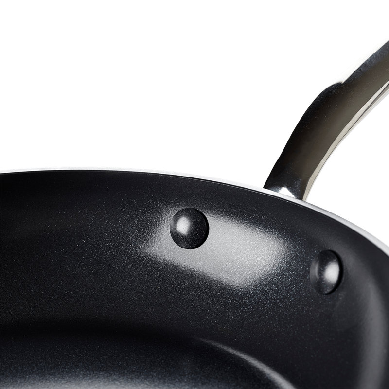 GreenPan Barcelona Black Aluminium Non-Stick Frying Pan, 20 cm