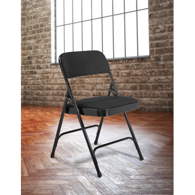 Padded Stackable Folding Chair Set of 8