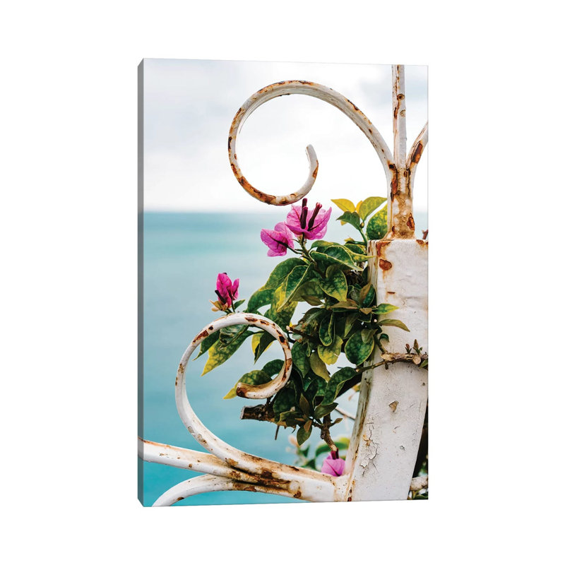 Positano Blooms X by Bethany Young - Print on Canvas, 101.6cm H x 66.04cm W x 1.91cm D, Wrapped Canvas