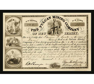 The Vulcan Mining Company - Unframed Advertisements