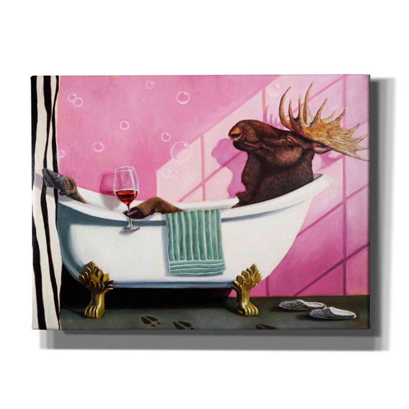 «Retirement» par Lucia Heffernan, art mural sur toile, H 12 po x l 16 po x P 0,75 po