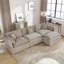 Canapé-lit en chenille moderne avec repose-pieds-1076184509-1076184504