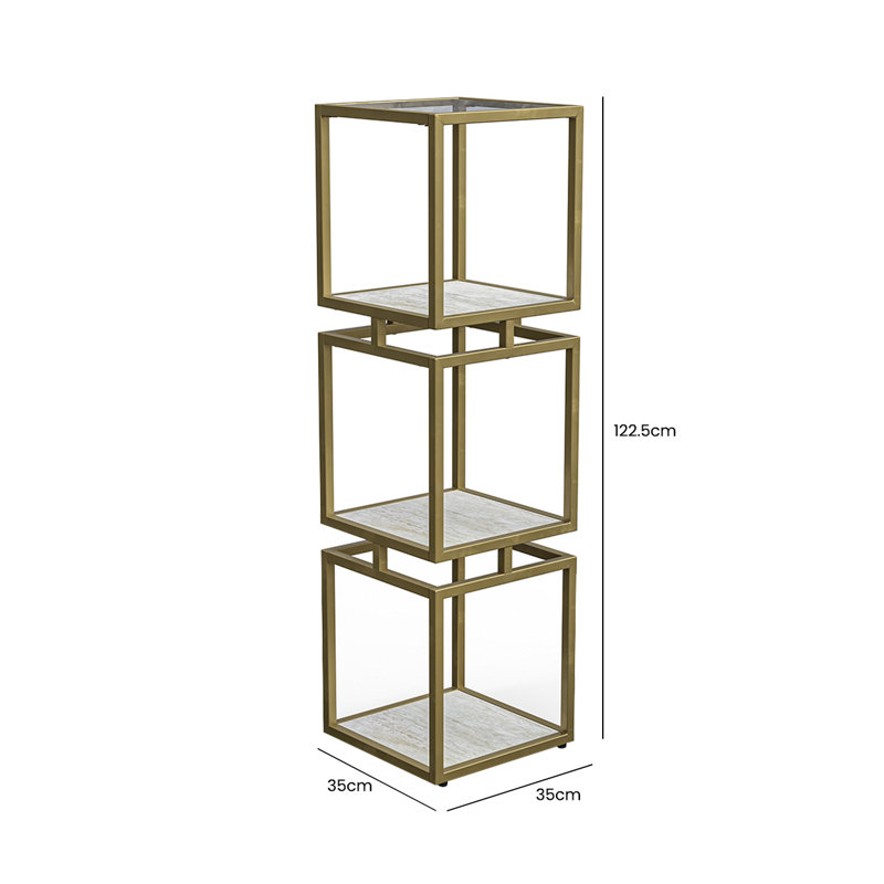 Metal BookShelf for Study Room Furniture, Home Office Bookcase Shelving Unit for Storage