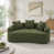 Tissu vert antique