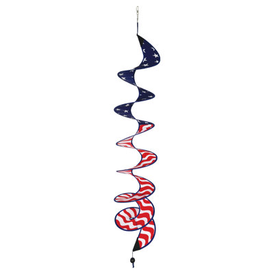 Stars & Stripes Curlie Wind Spinner