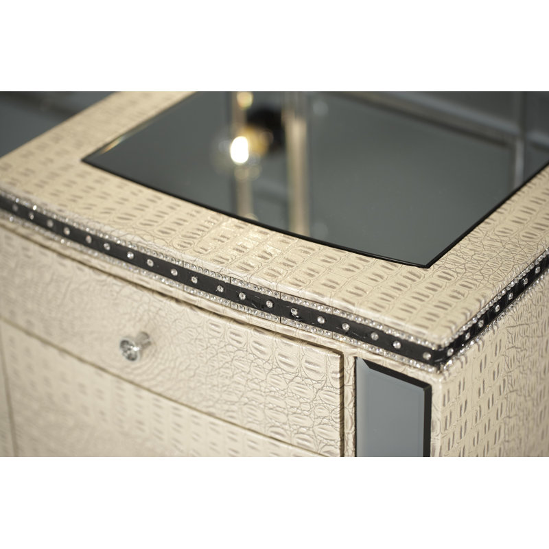Hollywood Swank Vanity, Crystal Croc