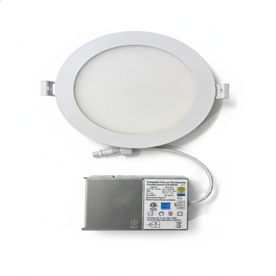 Éclairage à DEL mince E2 L Lighting | 6 po | 16 W | à intensité variable | 3CCT réglable 3000 K 4000 K 5000 K