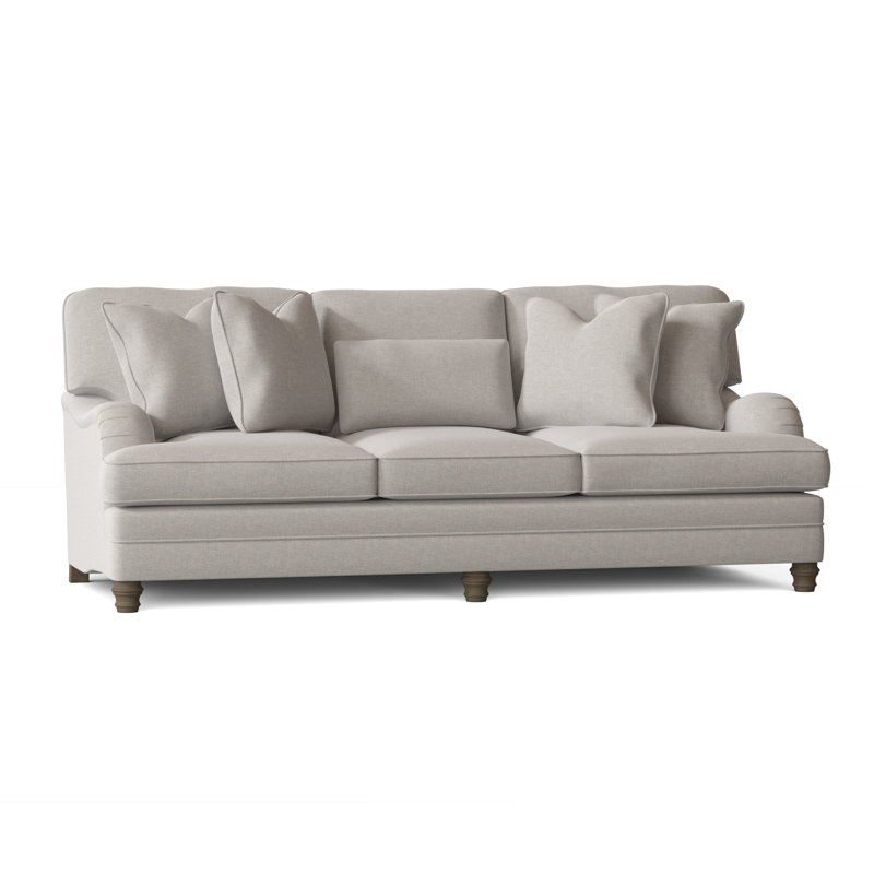 Tarleton Upholstered 96.5'' Sofa, Portobello, White 5555-000