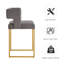 Tabouret de comptoir rembourré Alyncia-794824666