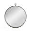 Miroir circulaire avec cadre en fer-121084083