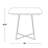 Fayette Square Dinette Table-30915479-30915475
