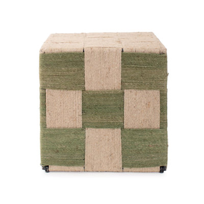 Escobedo Square Jute Side Table