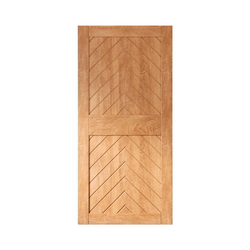 Porte de grange en bois de pin 4-en-1 de 36 po x 84 po Homacer, 36 po x 84 po