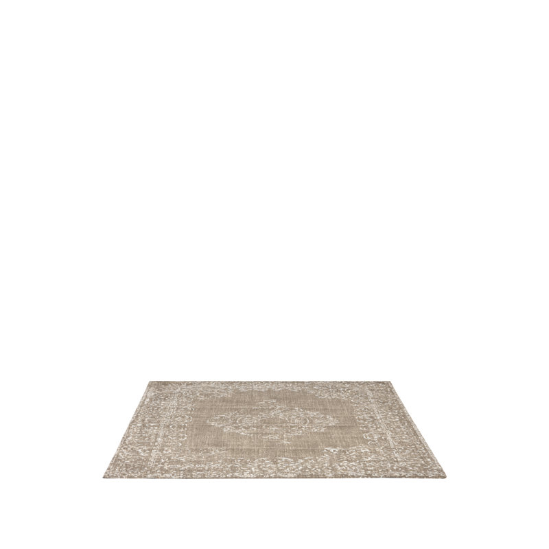 Congerville Ikat Hand Woven Shag Area Rug, Rectangle 140 x 160cm