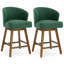 360 Degrees Rotating U-Shaped Wrap Bar Stool, Rubberwood Frame, Load-Bearing Capacity 160 KG-287004686