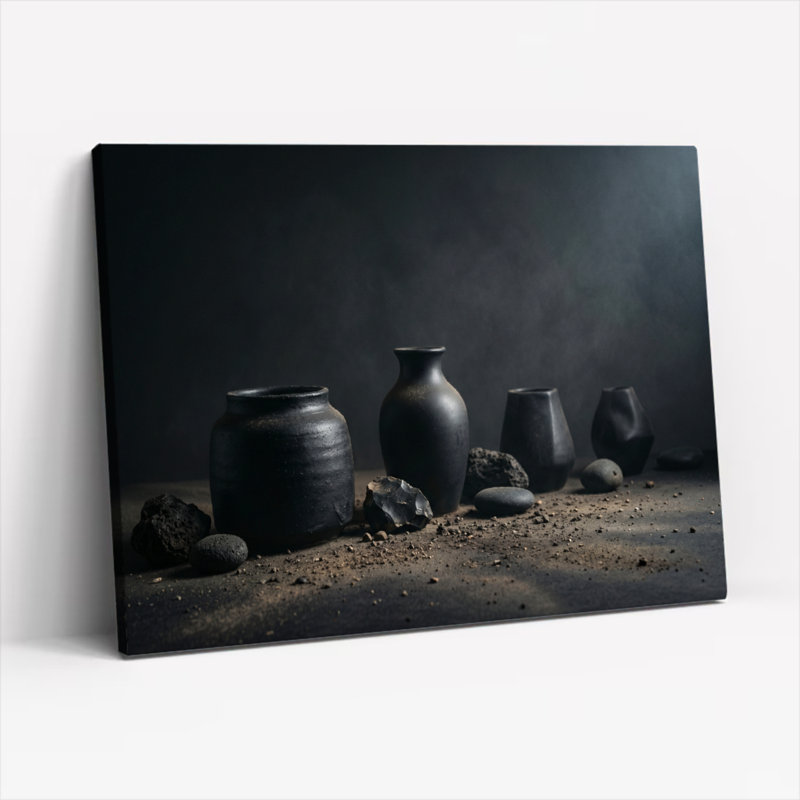 Ensemble de 1 tableau sur toile Dark Still, 24"H x 36"W, Wrapped Canvas