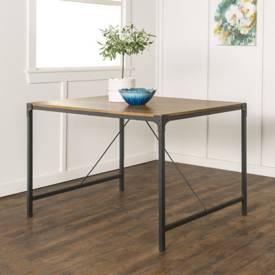 Clovis Metal Base Dining Table