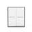 Double Sliding Shower Door, 56 - 60"x70", Aluminum, 8mm Tempered Glass, Black Hardware, Bathroom, Waterproof, Simple Install Guidance Aluminum Frame With Matte Finish, Bathroom Use,