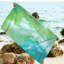 Serviette de plage en microfibre, serviette de bain ultra colorée, couverture de plage, serviette multi-usages pour les voyages et la piscine, 76 x 152 cm-347644624
