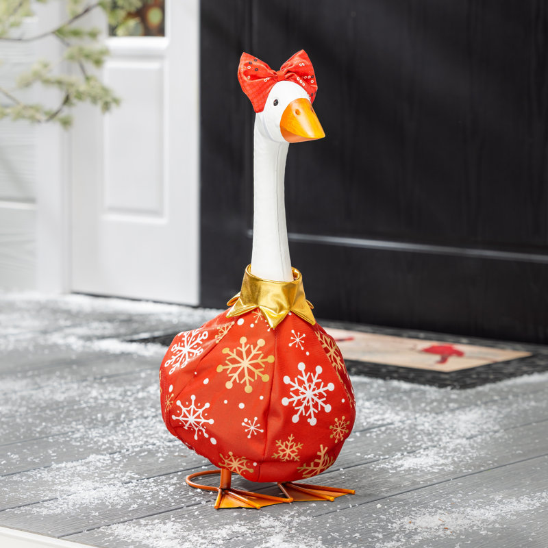 Porch Goose Outfit, Ornament Dress, Ornament Dress