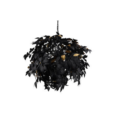 Adacia 4 - Light Black Unique/Statement Pendant