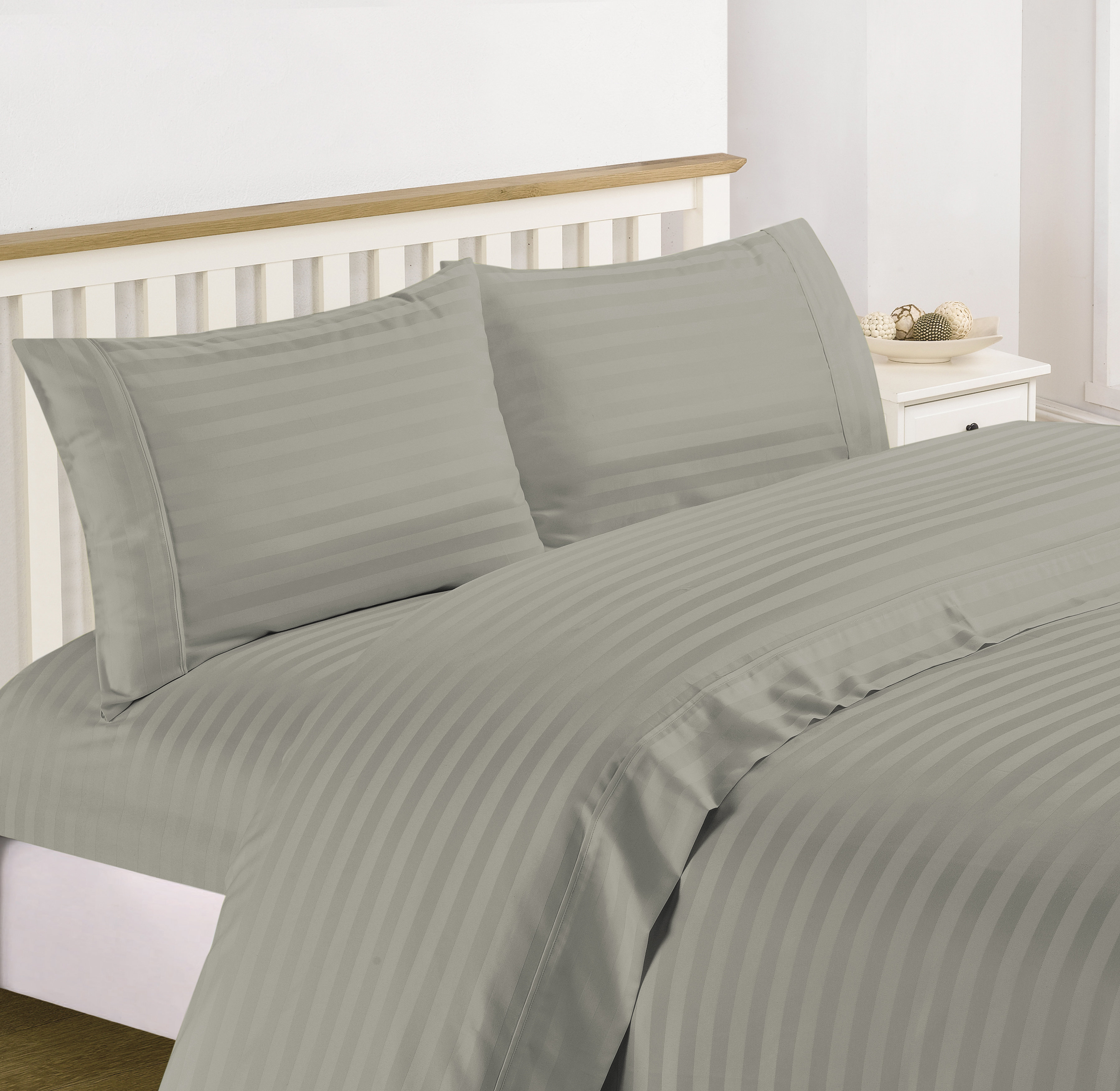 Home Sweet Home Dreams Hampton 1200 Thread Count Striped Cotton Blend Sheet Set & Reviews | Wayfair