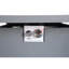 30" Powder-Coated Metal Fire Pit with Smoked Glass Lid