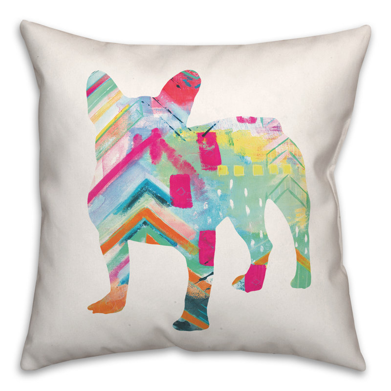 Reversible Throw Pillow, 18" x 18"