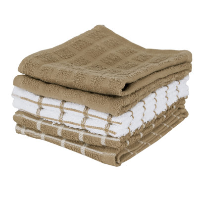 Cotton Plaid Dish Cloth Kitchen Towel