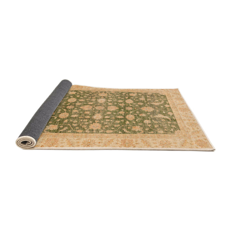 Tapis multicolore à motif abstrait Adamik, Rond 5 pi