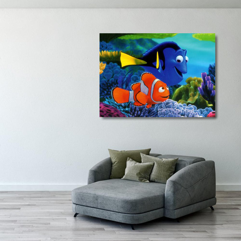 À la recherche de Nemo, H 28 po x l 39 po