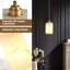 Luminaire suspendu en laiton naturel moderne pour salon de cuisine-1969211386