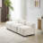 Evelyn 78 In.Armless 3-Piece 3 Seater Modular Couch Sectional Sofa For Living Rooms