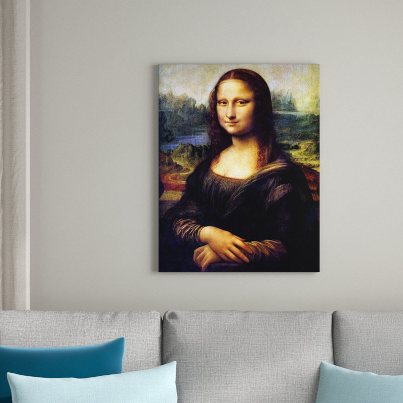 Mona Lisa by Leonardo Da Vinci - Wrapped Canvas Print