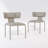Derran Faux Leather Upholstered Dining Chairs Side Chairs with Backrest and Carbon Steel Legs (Set of 2)-388056345