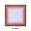 Tapis de bain touffeté 100% coton Orme avec envers antidérapant, tapis de bain ultra doux et absorbant lavable à la machine, carré 24 po, rose-1210104097-1210104101