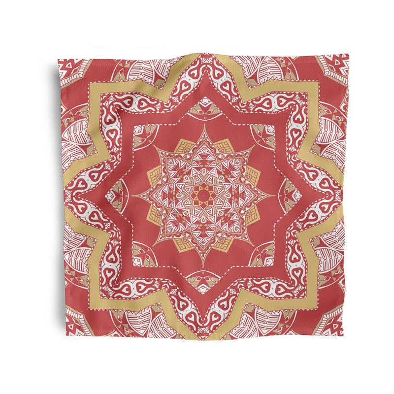 Arlinde Shawl Napkins, Orange