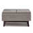 Distressed Grey Faux Leather