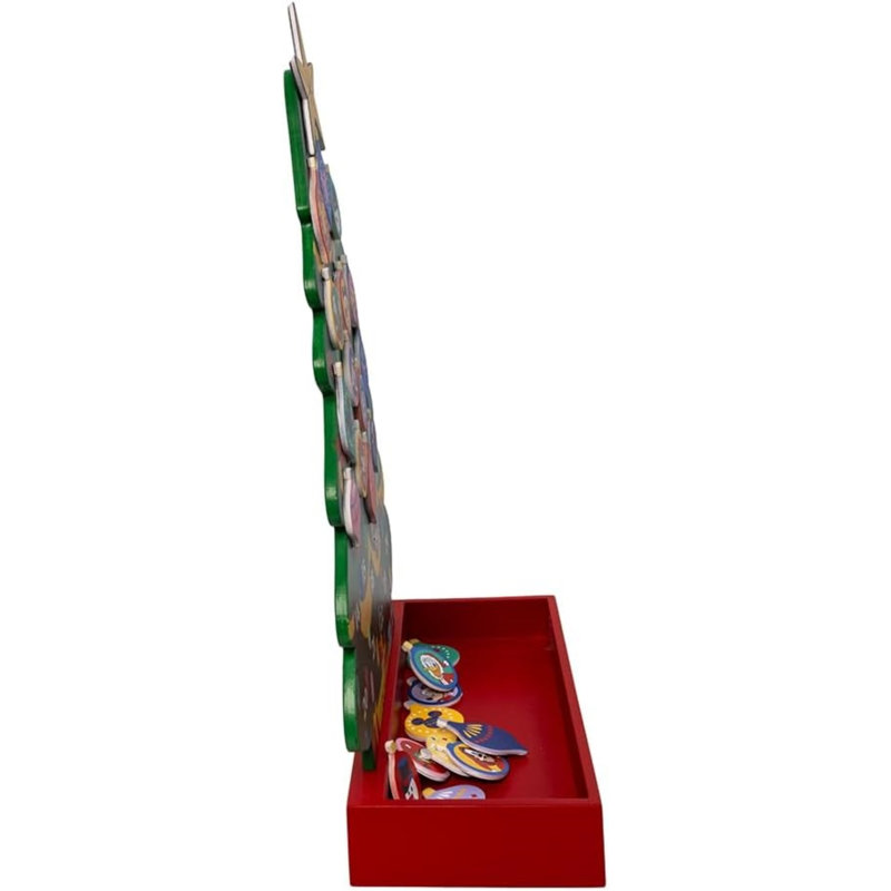 Kurt Adler 16-Inch Disney Advent Tree with Magnetic Ornaments