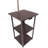 58" Squared Sofa Side Shelves Table Lamp w/ Power Station