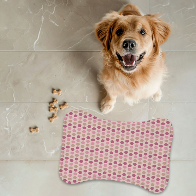 Love Shades - 1 tapis d'alimentation en forme d'os